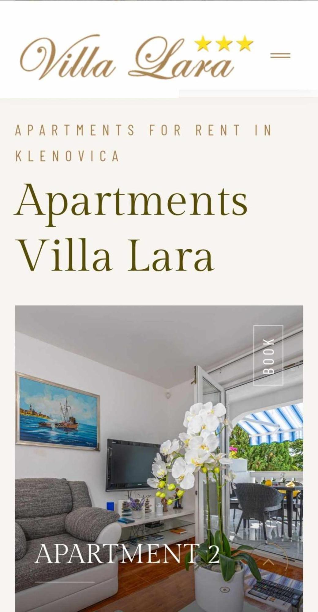Villa Lara Klenovica Exterior foto